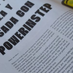 Soy Corredor publica un artículo sobre Powerinstep en su versión en papel